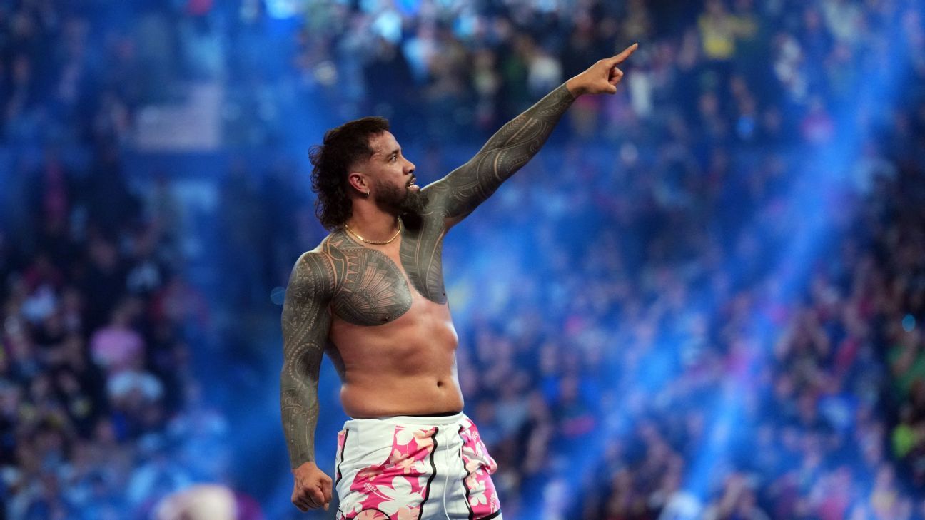 WrestleMania 41 — How Jey Uso went from tag team wrestler to top WWE star