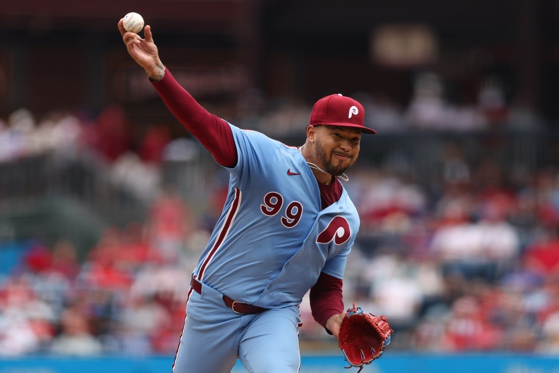 Phils’ Taijuan Walker, facing Marlins, has tough acts to follow