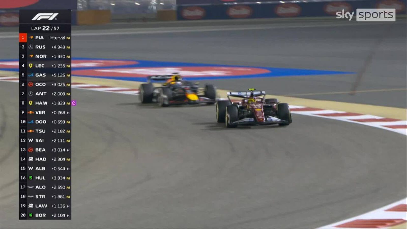 'It's just ridiculous!' | Verstappen fumes as Hamilton eases past him!