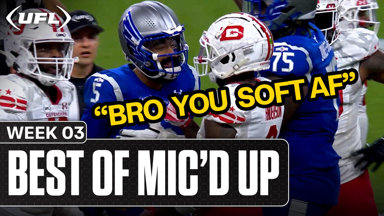 Best Mic'd Up Moments of Week 3 | United Football League