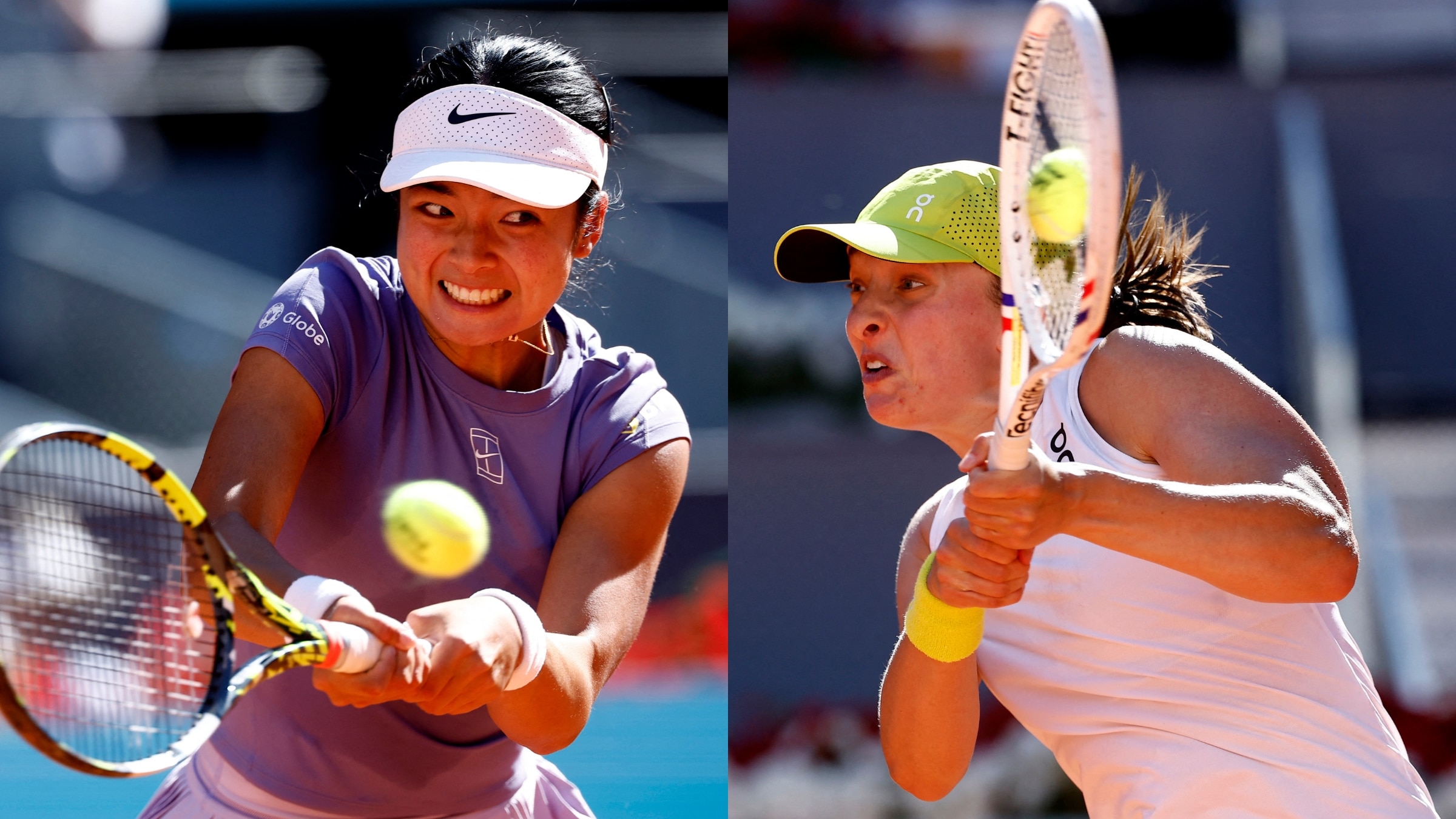 Alex Eala applies pressure, but Iga Swiatek holds firm on clay