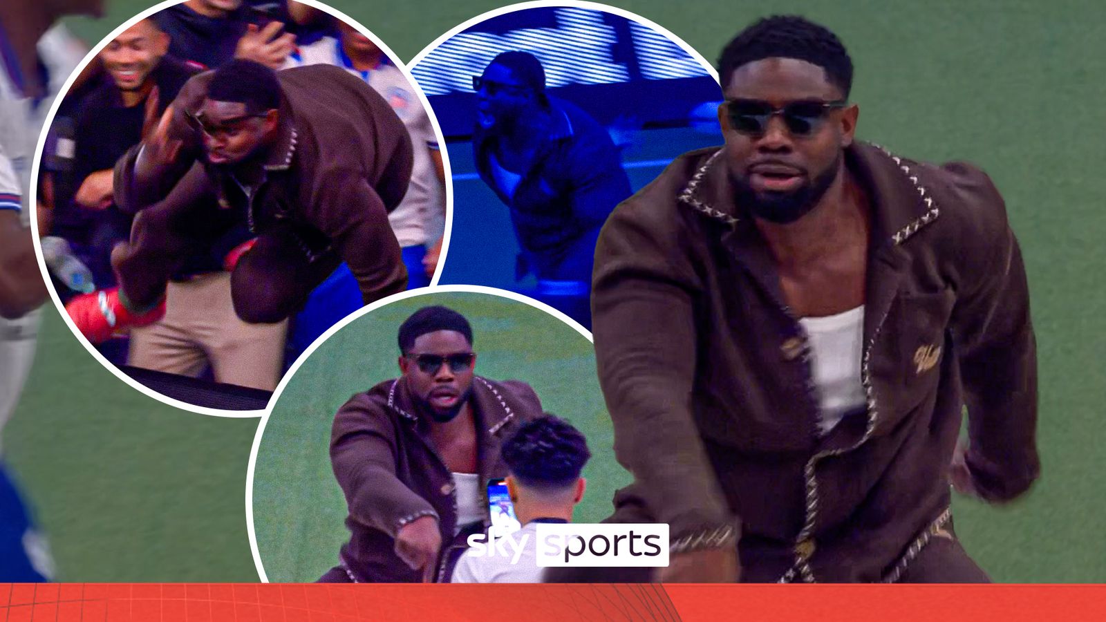 Micah hilariously storms pitch to troll opponents with DANCE celebration!