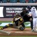 Gleyber Torres hits a single, driving in two runs in the Tigers' 6-4 win over Padres